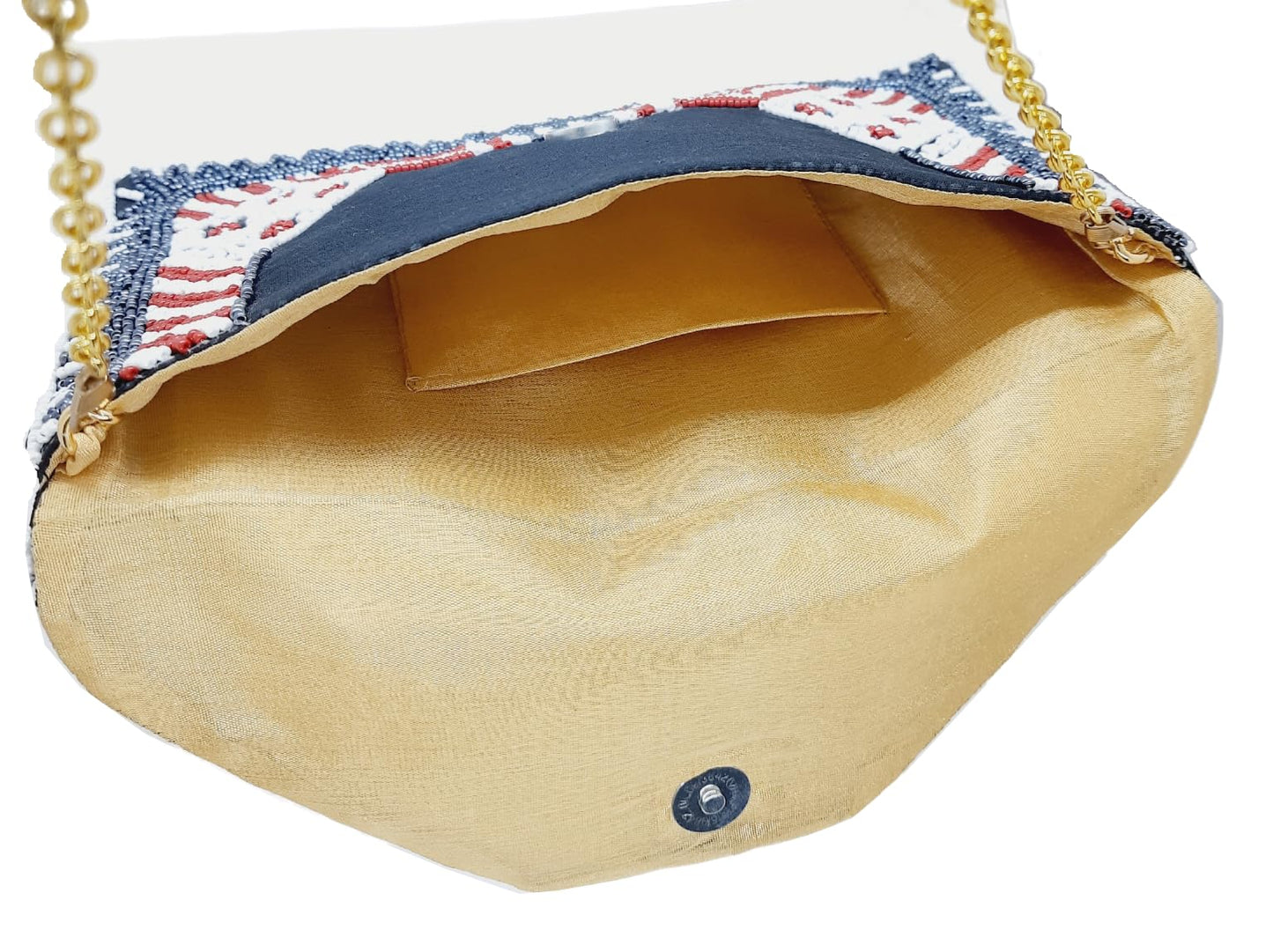 Trend Overseas Acrylic Beaded Wedding Boho Clutch bag Bohemian bag Evening Bag Ladies Purse Handbag Party Envelope Clutch Embroidered clutch