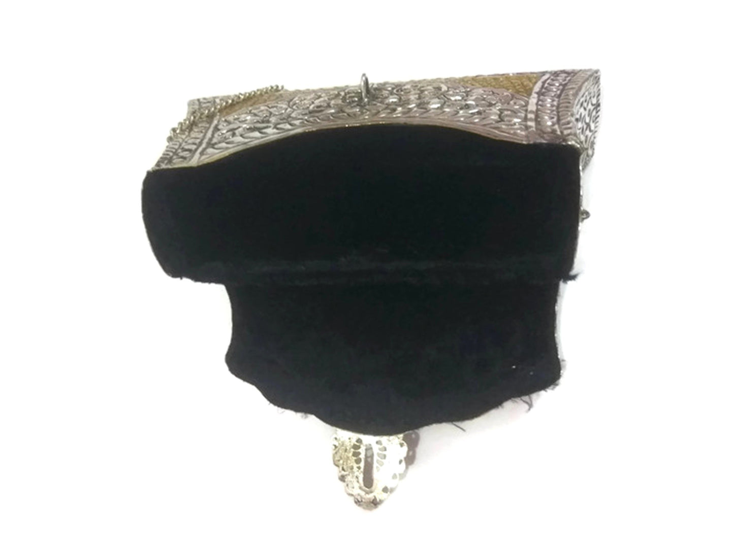 Trend Overseas Hand Carving Vintage Brass Purse antique Ethnic Handmade Women metal clutch Bag Hand clutch Handbag for women hand purse
