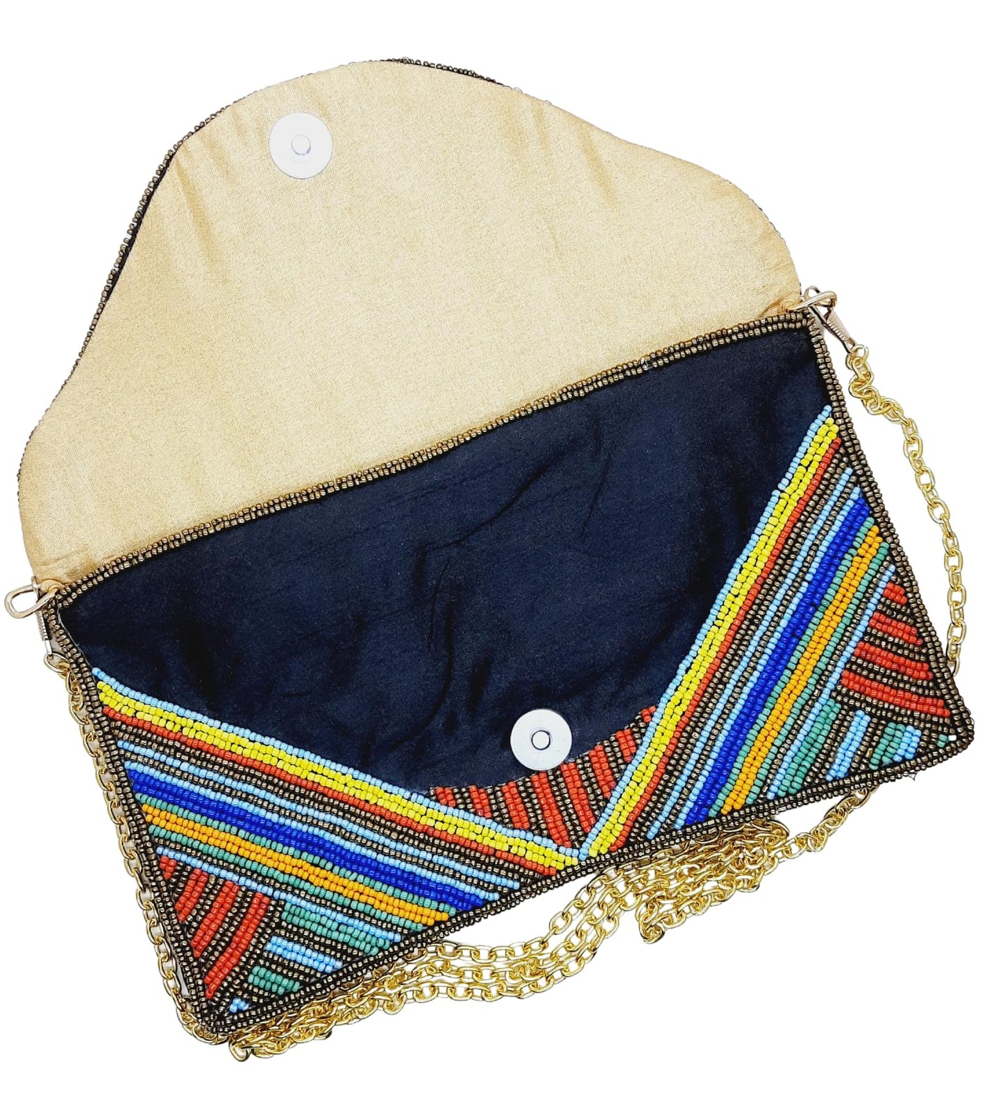 Trend Overseas Acrylic Beaded Wedding Boho Clutch bag Bohemian bag Evening Bag Ladies Purse Handbag Party Envelope Clutch Embroidered clutch