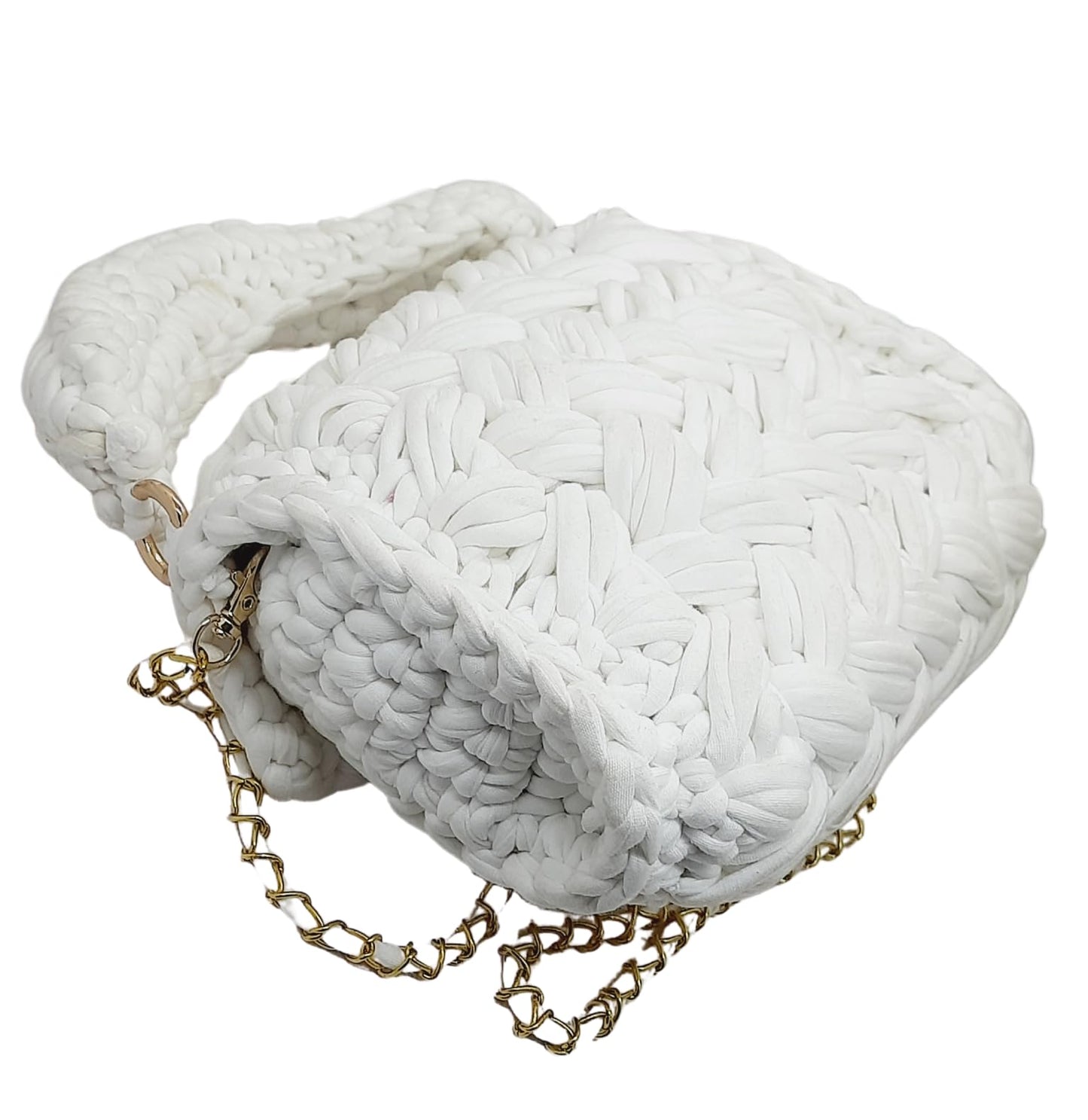 Trend Overseas T-shirt Cotton Yarn handbag Luxury crochet purse Sling bag evening bags luxury handbag