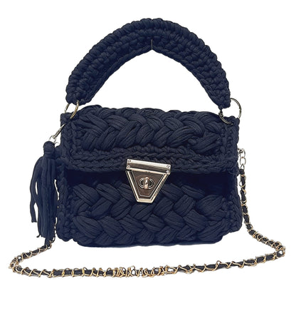 Trend Overseas T-shirt Cotton Yarn handbag Luxury crochet purse Sling bag evening bags luxury handbag