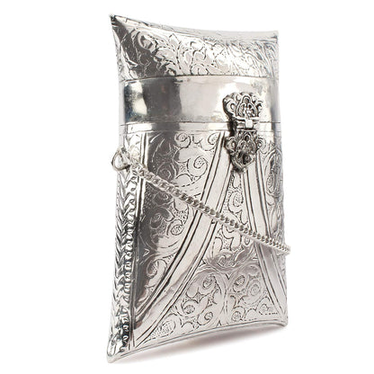 Trend Overseas Cell Phone Purse Brass Purse antique Ethnic clutch evening clutch shoulder handbag Small Crossbody Bag Bridal Party bag