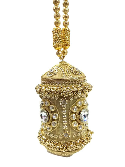 Trend Overseas Golden Round Handle clutch