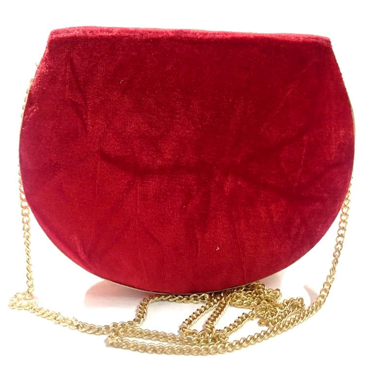 Trend Overseas Velvet Embroidery Beaded Ethnic purse Girls Bridal Bag cross body party bag