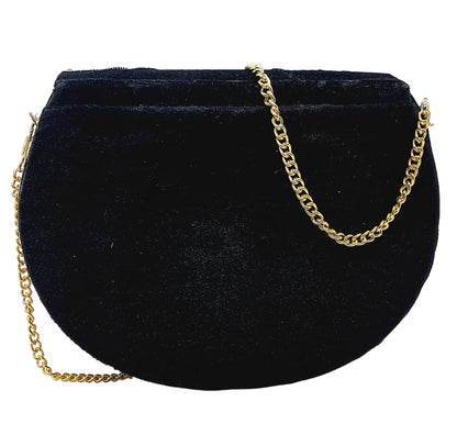 Trend Overseas Black Embroidery Beaded Ethnic purse Girls Bridal Bag cross body party bag