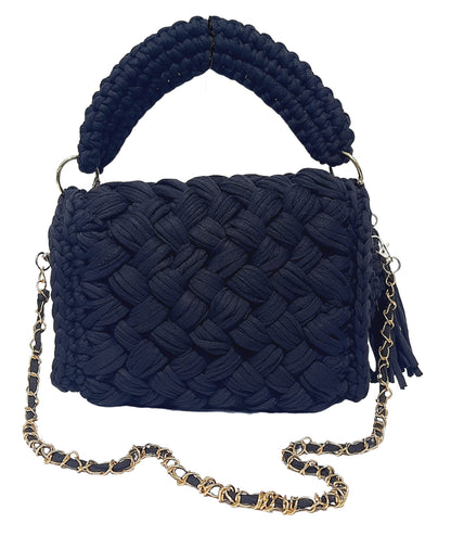 Trend Overseas T-shirt Cotton Yarn handbag Luxury crochet purse Sling bag evening bags luxury handbag