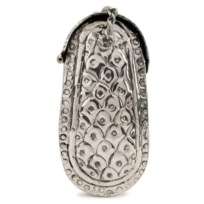 Trend Overseas Bridal Women's Antique Brass Purse Ethnic Handmade Metal Clutch Bag