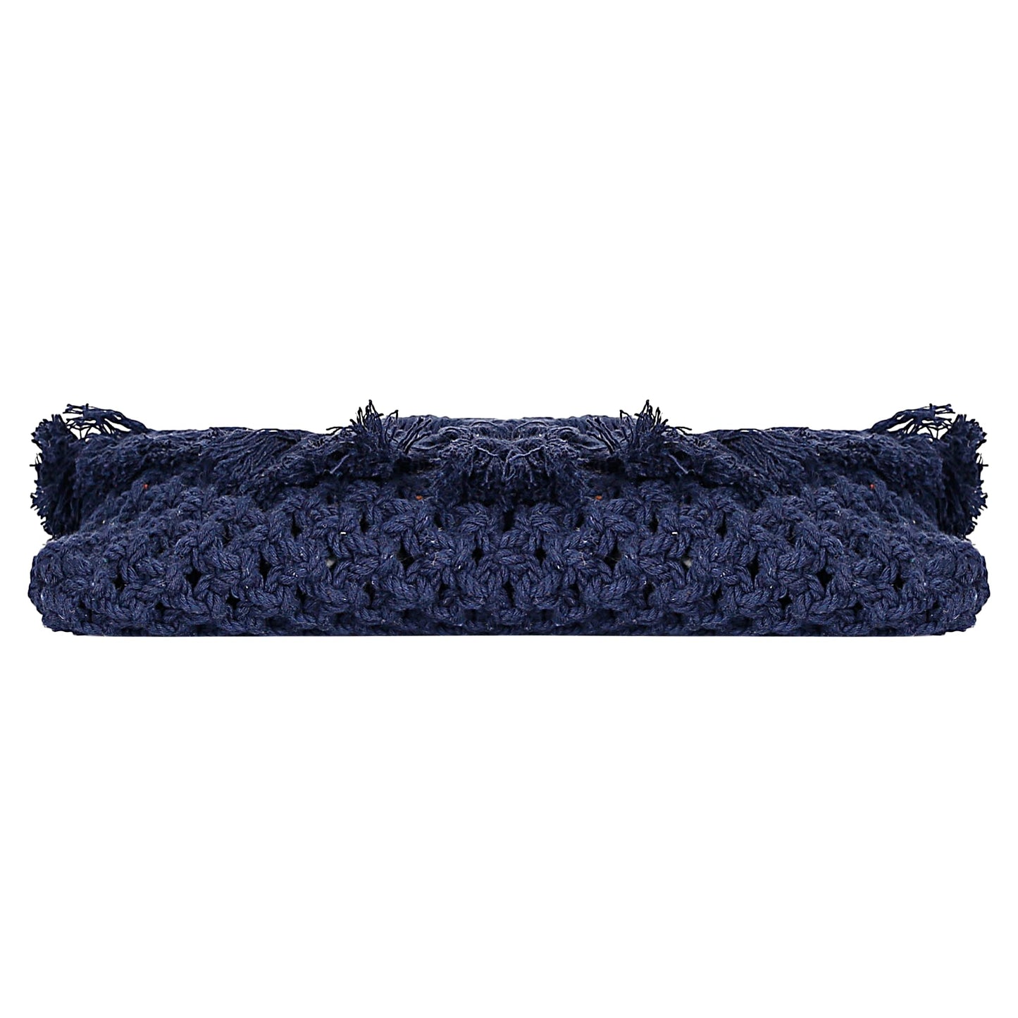 Trend Overseas Teenager Kids Women/Girl Handwoven Crochet Macrame Cotton rope Handbag Crossbody Bag cum Clutch