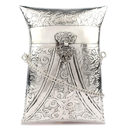 Trend Overseas Cell Phone Purse Brass Purse antique Ethnic clutch evening clutch shoulder handbag Small Crossbody Bag Bridal Party bag