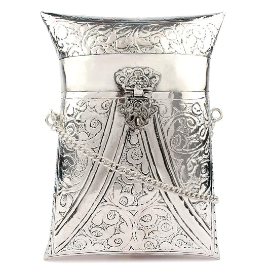 Trend Overseas Cell Phone Purse Brass Purse antique Ethnic clutch evening clutch shoulder handbag Small Crossbody Bag Bridal Party bag