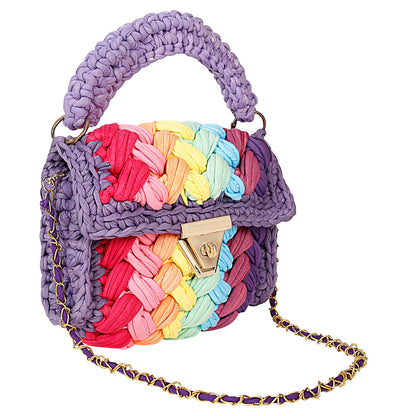 Trend Overseas T-shirt Cotton Yarn handbag Luxury crochet purse Sling bag evening bags luxury handbag