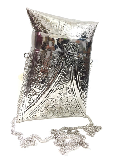 Trend Overseas Cell Phone Purse Brass Purse antique Ethnic clutch evening clutch shoulder handbag Small Crossbody Bag Bridal Party bag