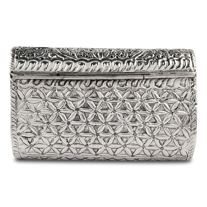 Trend Overseas Bridal Women's Antique Brass Purse Ethnic Handmade Metal Clutch Bag