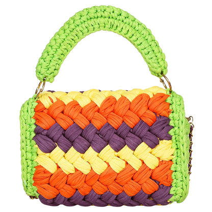 Trend Overseas T-shirt Cotton Yarn handbag Luxury crochet purse Sling bag evening bags luxury handbag