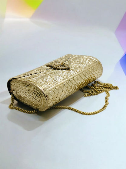 Trend Overseas Brass Metal Bag Purse Vintage Style Brass Purse antique clutch Ethnic clutch Handmade Women metal clutch Bag